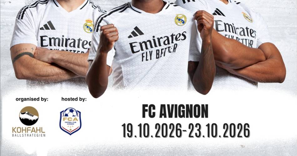 Stage de football Fc Avignon x Fundación Real Madrid Clinics@©Fundación Real Madrid Clinics