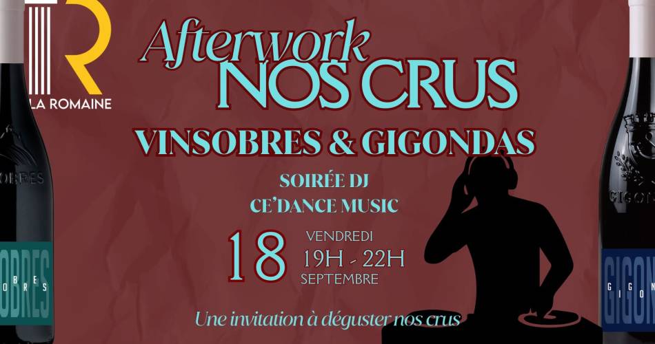 Afterwork 'Nos Crus' - Cave la Romaine@Cave La Romaine