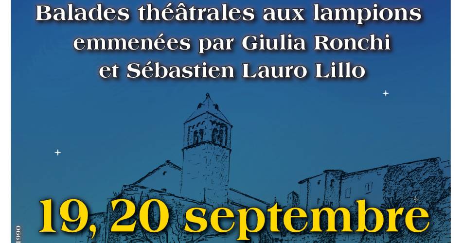 Journée du patrimoine - D'ou tu Viens ? Balades theatrales aux lampions  dans les rues de Viens@Amis de Viens 