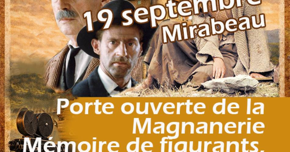 Journées européennes du patrimoine : portes ouvertes à la Magnanerie de Mirabeau@Journées européennes du patrimoine portes ouvertes à la Magnanerie de Mirabeau.