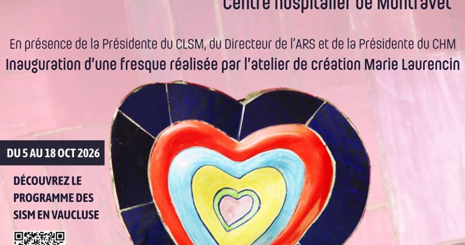 Journée d’ouverture des SISM (Semaines d’information sur la santé mentale) : pour notre santé mentale, ouvrons-nous aux arts !@©CH de Montfavet