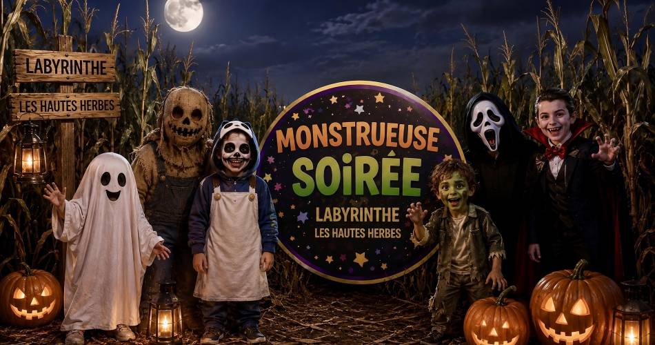 Nocturnes monstrueuses soirées au Labyrinthe des Hautes Herbes@Labyrinthe des Hautes Herbes
