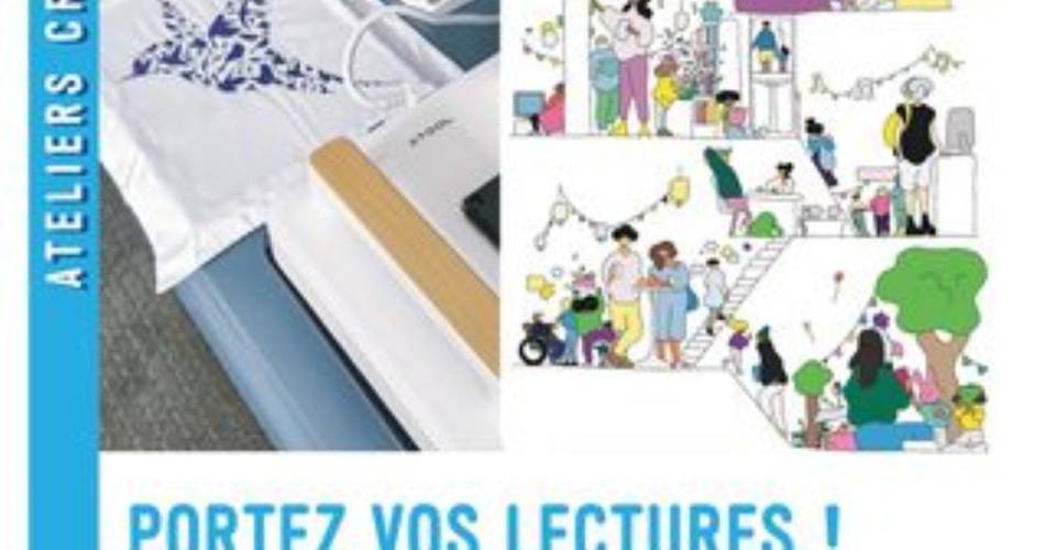 Ateliers créatifs : Portez vos lectures !@bibliothèque mazan