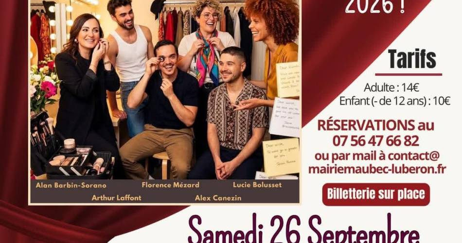 Soir de Première - Théâtre@Comité des Fêtes de Maubec