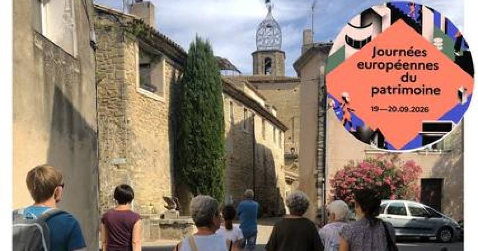 JEP 2026 - Visite historique du village de Lauris@Mairie de Lauris