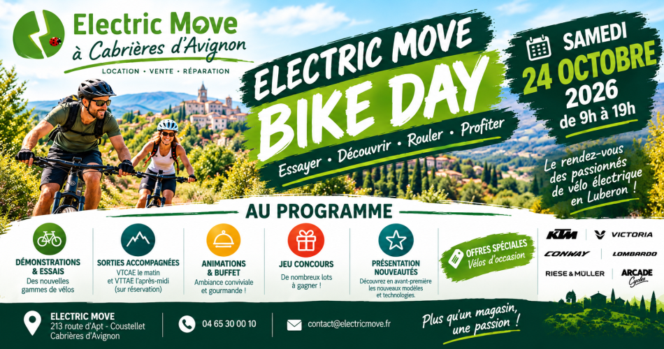 Electric move bike day@Electric move