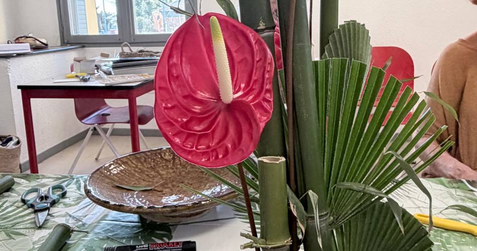 Cours d'art floral japonais - École Sogetsu@BIGEY