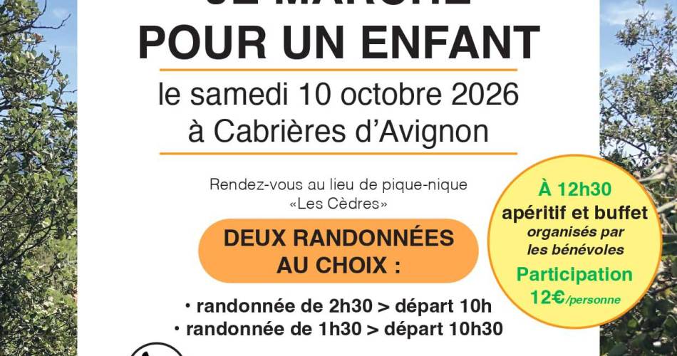 Je marche pour un enfant@Association Je marche pour un enfant