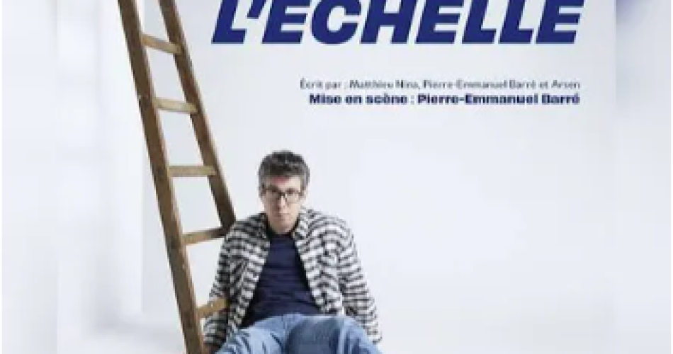 Matthieu Nina dans "En bas de l'échelle"@©Théâtre La Carreterie