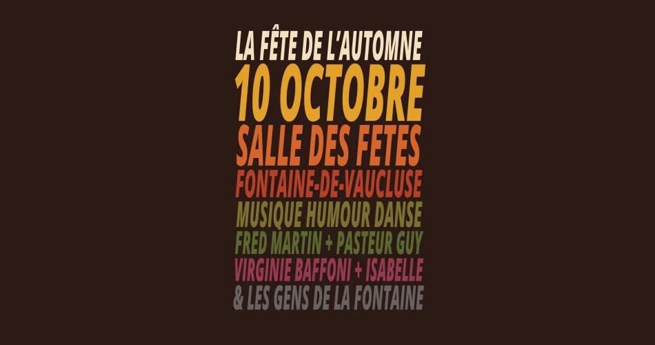 La Fête de l'Automne@Fb Gens de la Fontaine