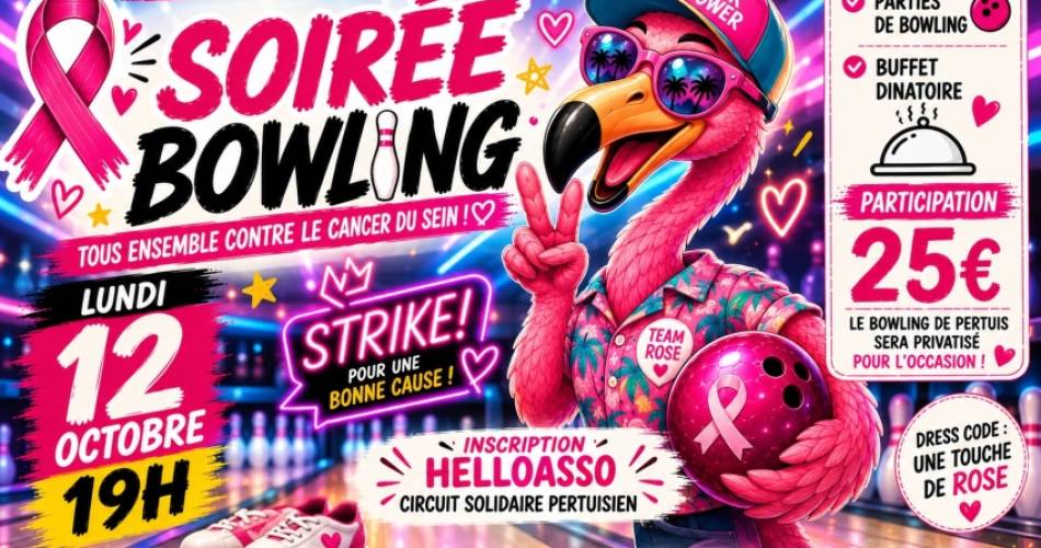 Soirée Bowling Octobre rose@Soirée Bowling Octobre rose_Pertuis