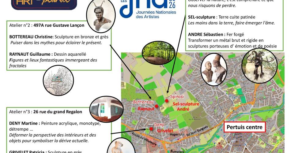Journées Nationales des Artistes-ArtÔPluriel@Journées Nationales des Artistes-ArtÔPluriel_Pertuis