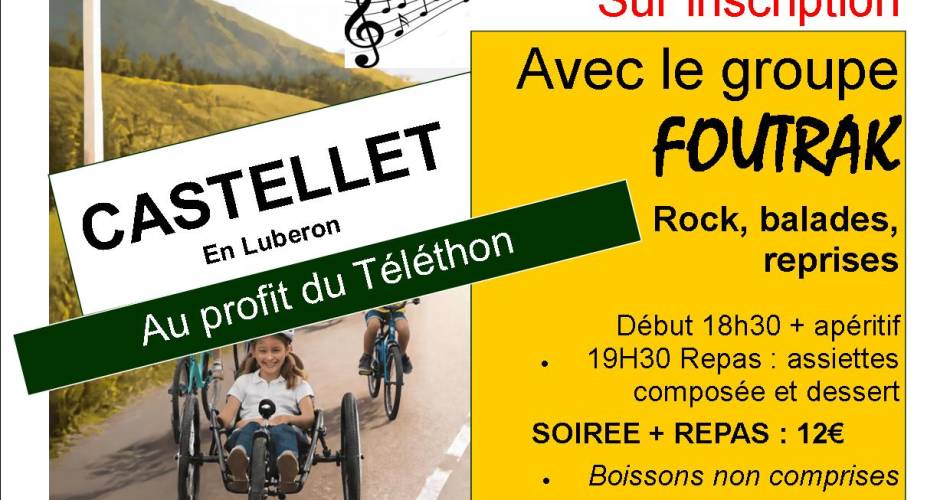 Rallye vélo au profit du Téléthon 30 heures en Luberon@MCM