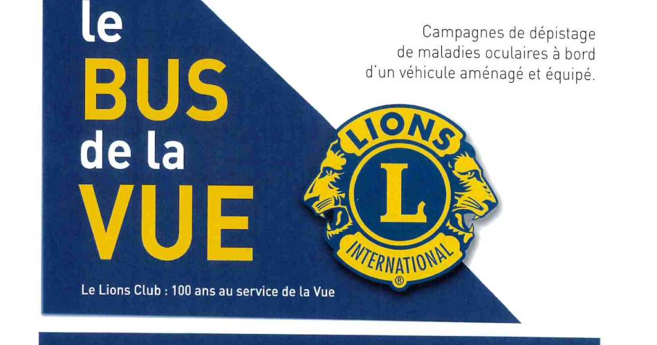 Le Bus de la Vue@Lions Club Vaison