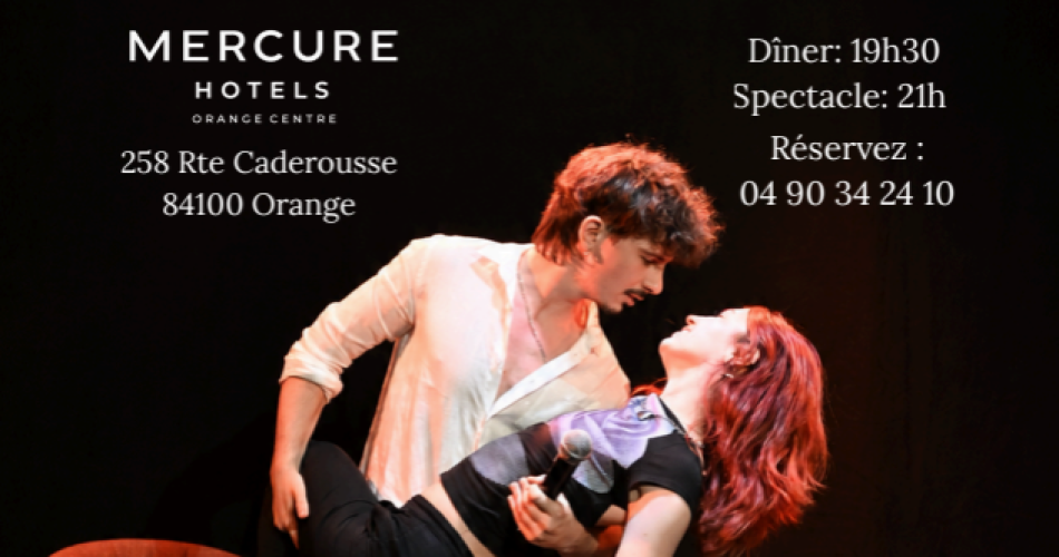 Dîner spectacle à l'hôtel Mercure Orange@© Hôtel Mercure Orange