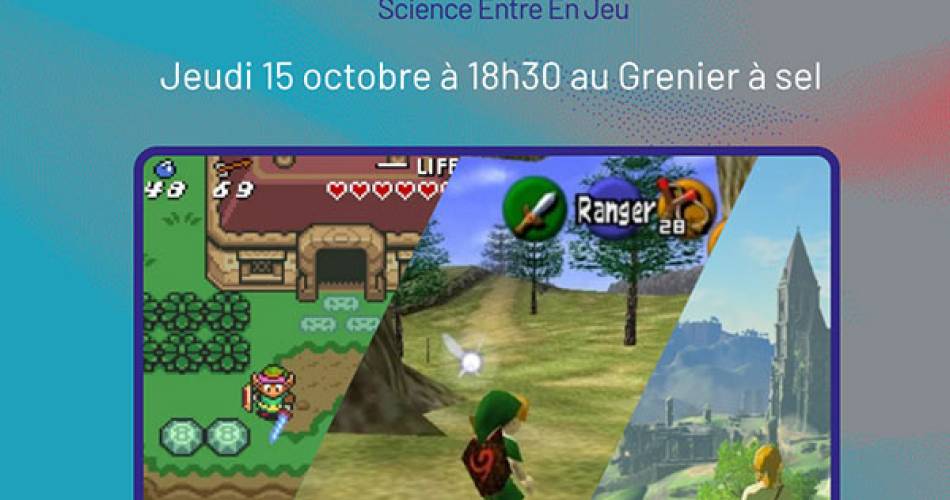 Les jeudis du jeu vidéo #10 - Représenter un monde 3D sur un écran 2D@©Le Grenier à sel