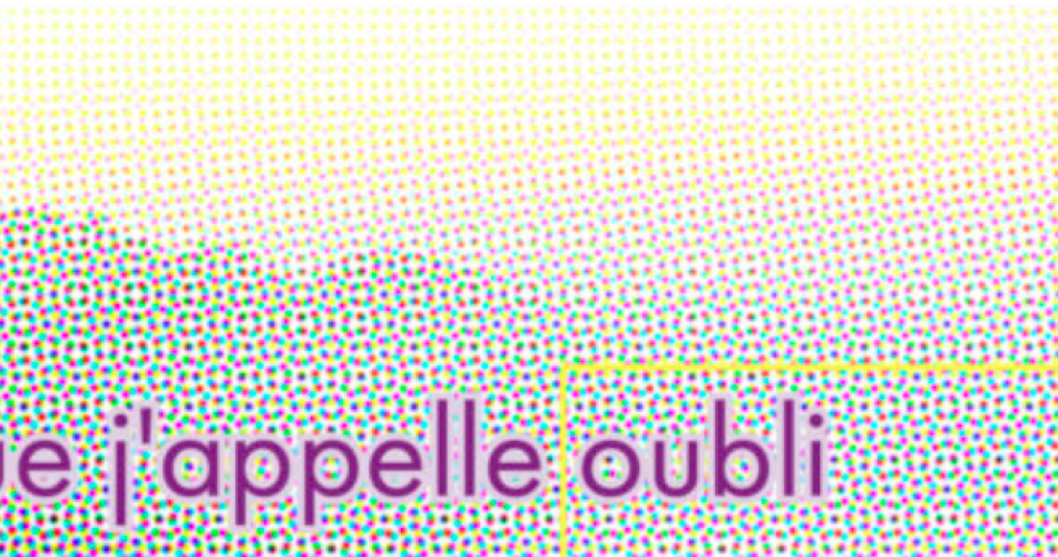 Ce que j'appelle l'oubli@©Théâtre Transversal
