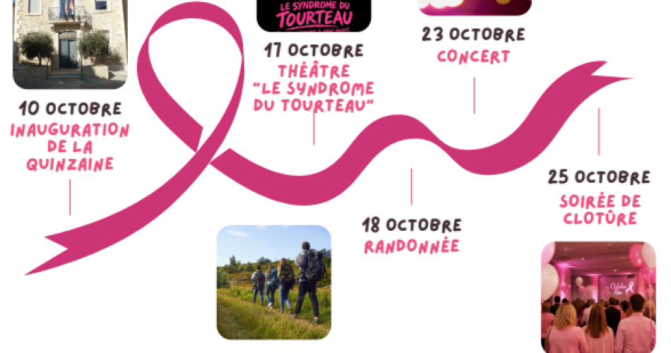 Octobre Rose à Mérindol@Mairie
