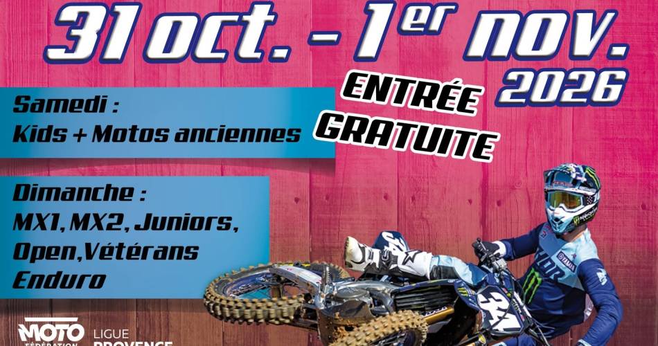 Motocross des lavandes@©Racer Club Saint Christol