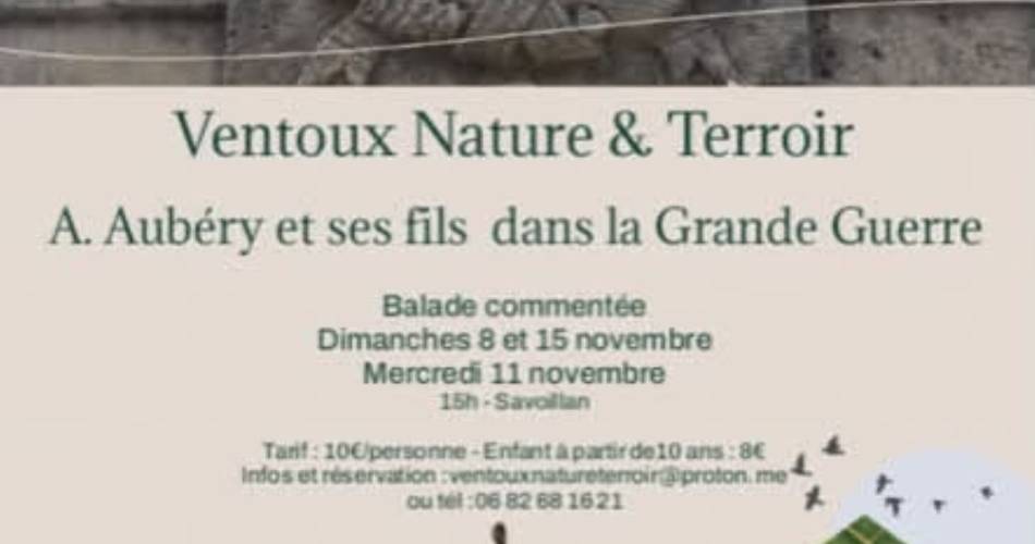 Balade commentée@Ventoux Terroir et Nature