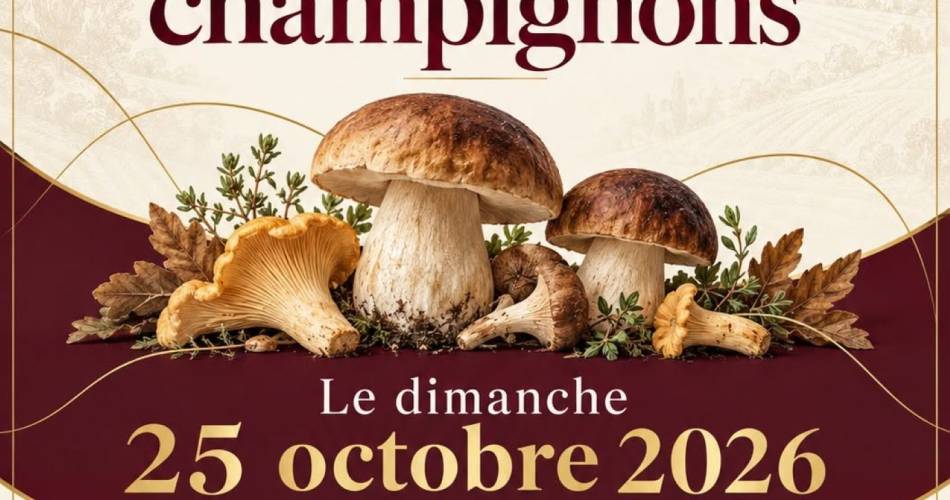 Déjeuner autour des champignons - Cave de Rasteau@Cave de Rasteau