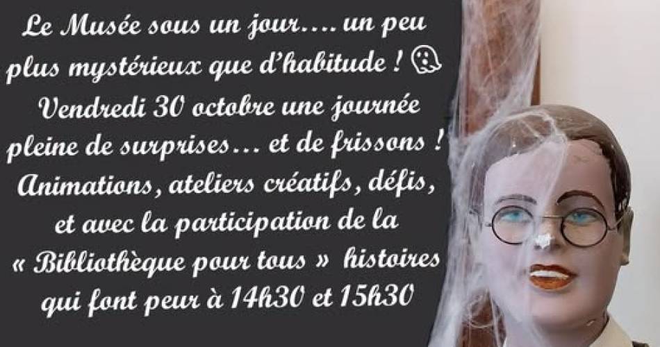 Une journée de surprises et de frissons au Musée de l'école d'Autrefois@Musée de l'école d'autrefois