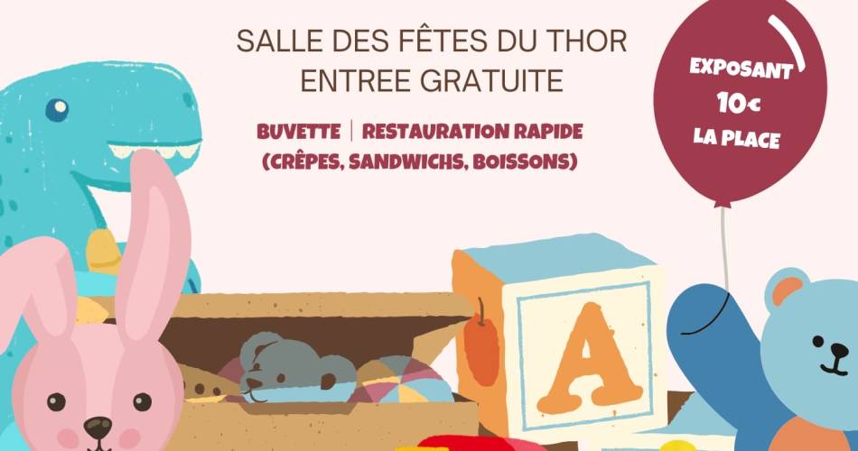 Bourse aux jouets@FCPE Le Thor