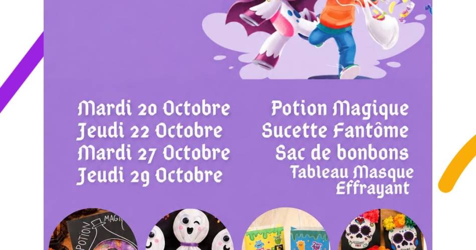 Ateliers d'Halloween au Centre commercial le Coudoulet@© Le Coudoulet