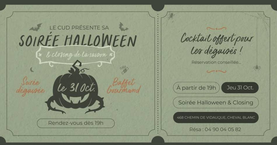 Soirée Halloween & Closing de saison@Facebook