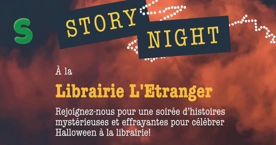 Spooky story night@Librairie l'Etranger