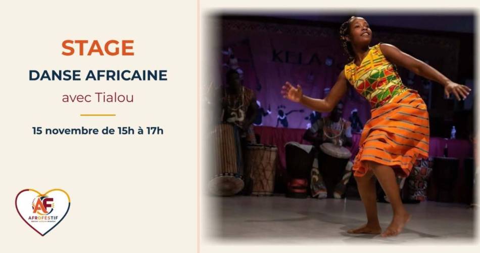 Stage de danse africaine avec Tialou Stéphanie Blé@Tialou Stéphanie Blé