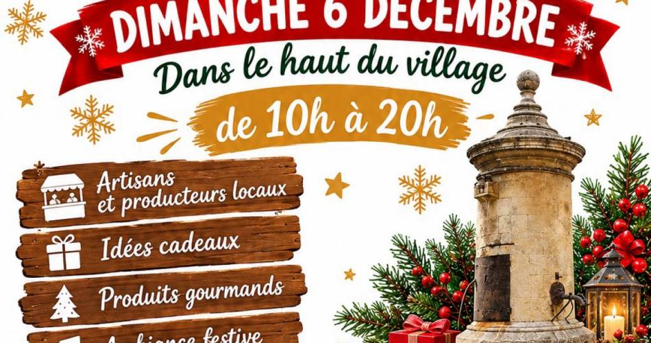 Marché de Noël à Robion@Mairie de Robion