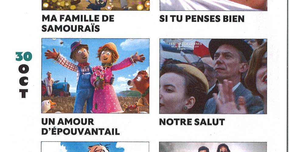 Ciné itinérant : "Un amour d'épouvantail" et "Notre salut"@©La Phare à Lucioles