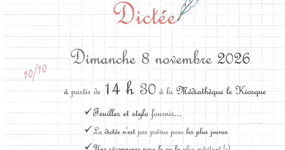 Dictée@J'écris j'm'édite