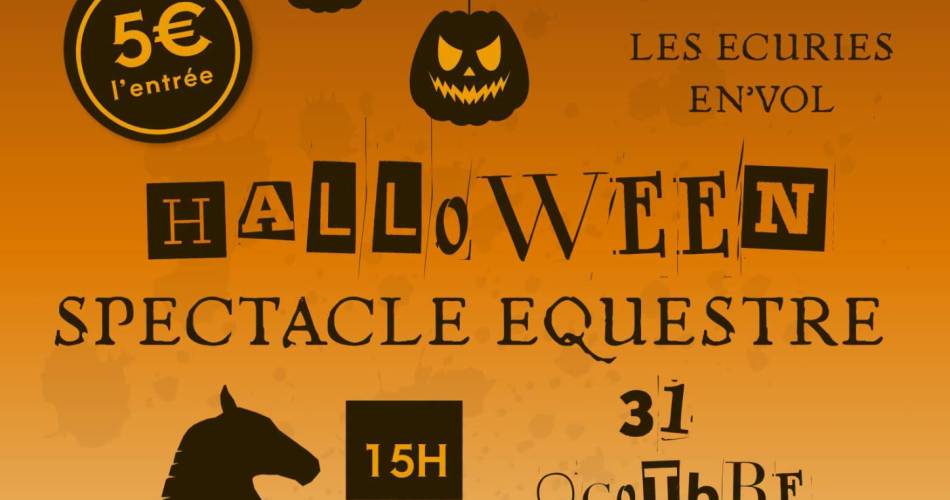 Spectacle équestre - Halloween@Fb