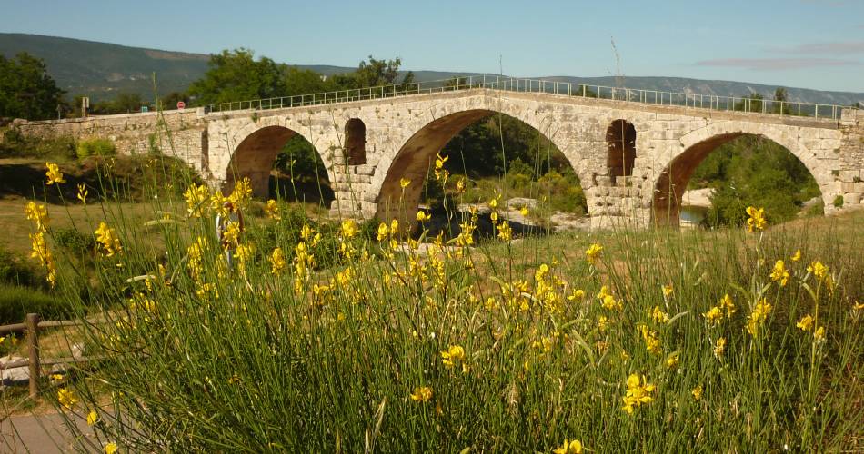 Brücke Pont Julien@Office de tourisme Pays d'Apt Luberon