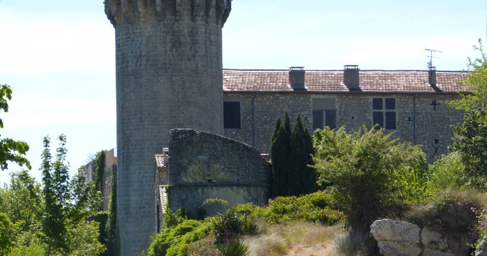 Le Château et La Tour de la Pousterie@OTI Provence en Luberon